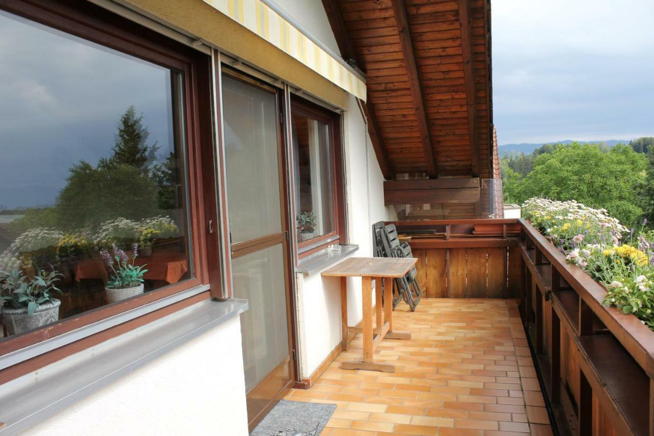 Ferienwohnung Ausblick Weißensberg Exteriér fotografie