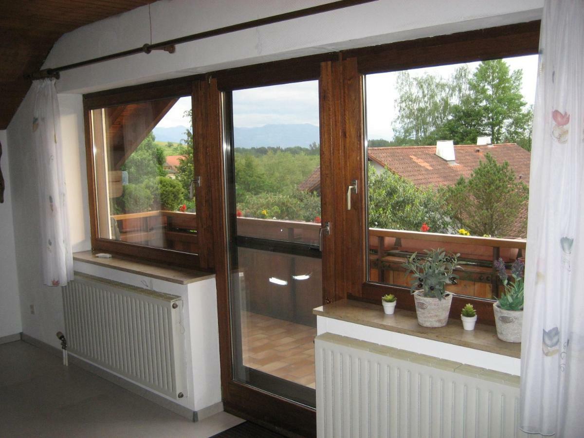 Ferienwohnung Ausblick Weißensberg Exteriér fotografie